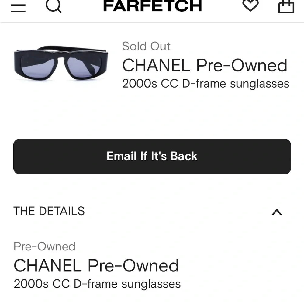 Vintage Chanel CC D frame - Picture 8 of 8